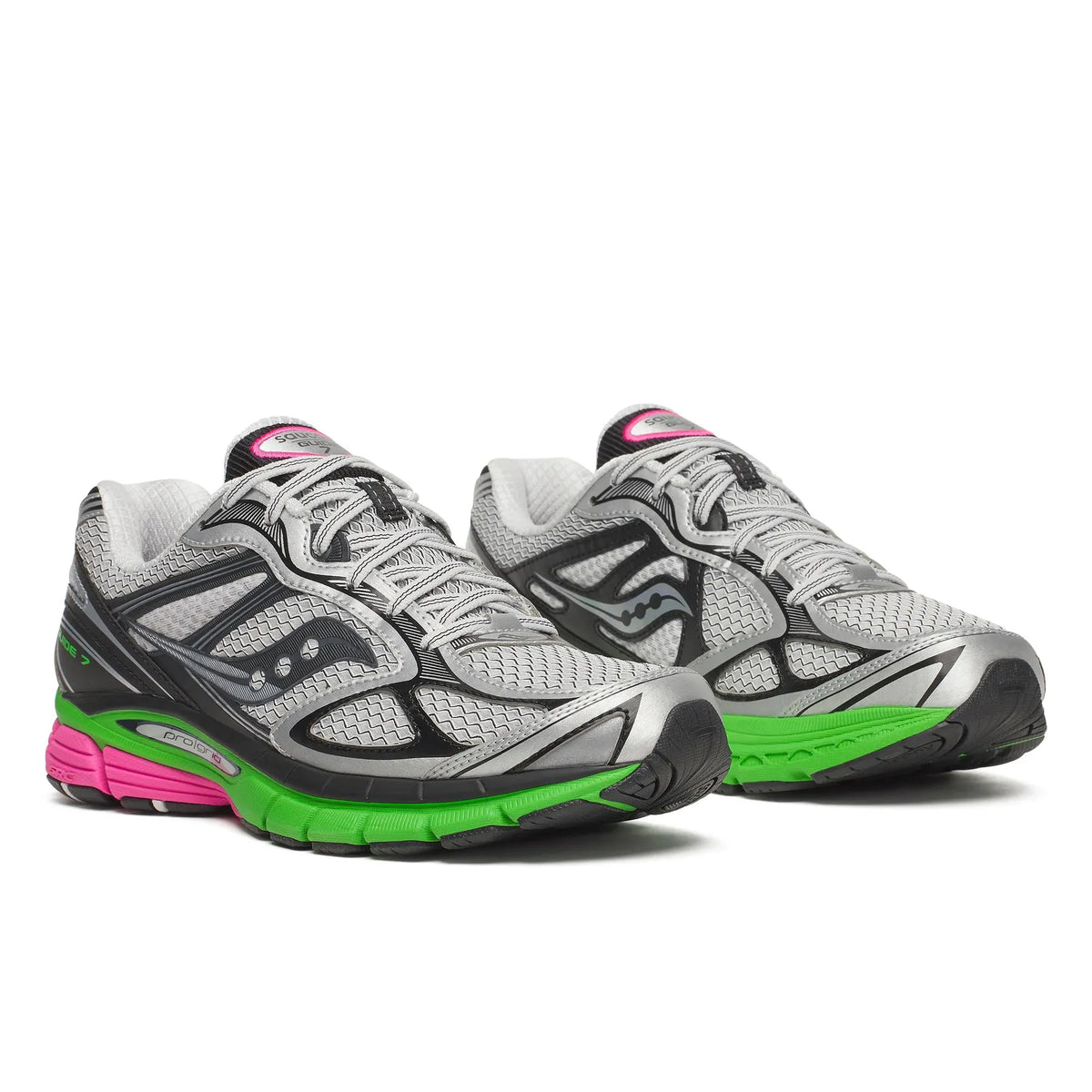 Grey | Green | Pink