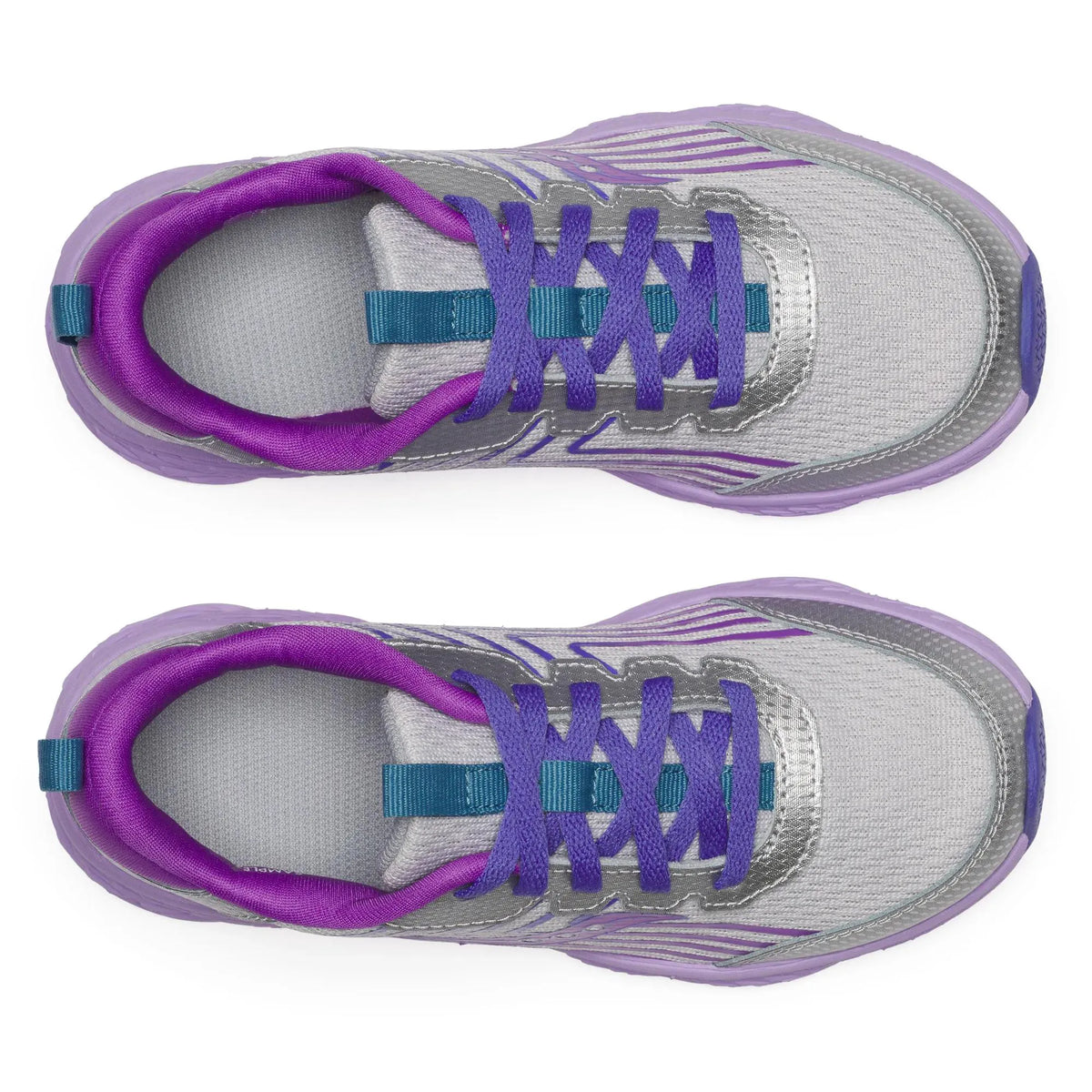 Silver/Purple