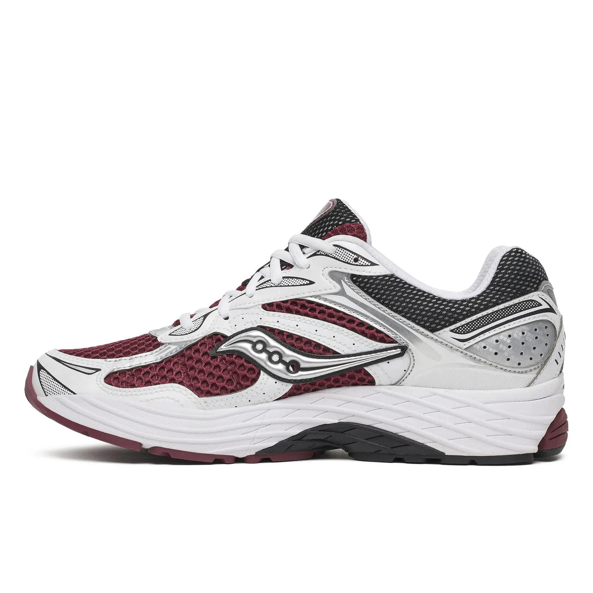 Maroon | White
