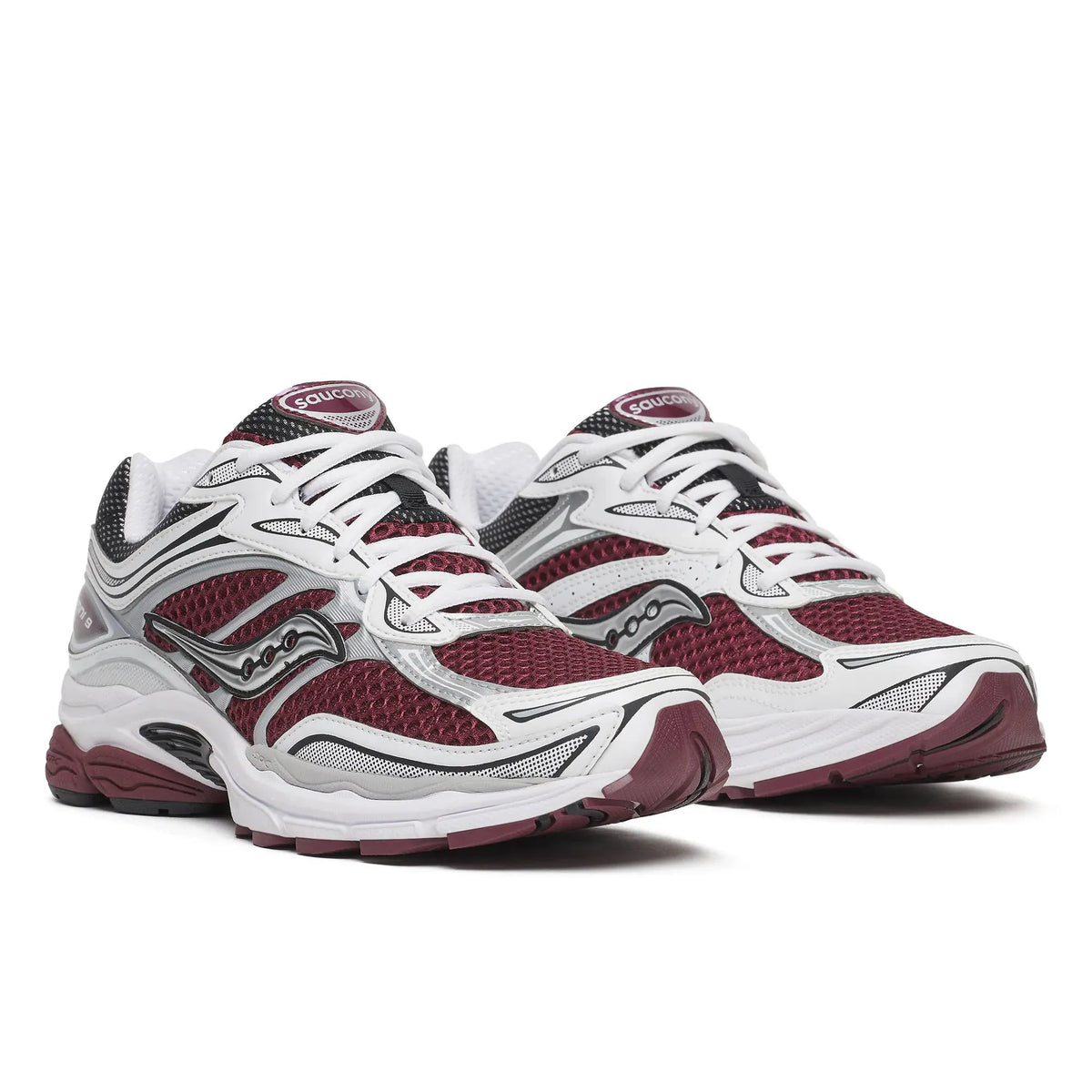 Maroon | White